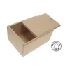 Tout Pour le Jeu Coffret bois naturel format 54 cartes 10.6 x 7.7 x 5 cm - couvercle glissière