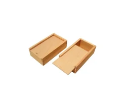 Tout Pour le Jeu Coffret bois S pour jeu de cartes ou accessoires jeux glissière 13 x 6.5 x 3 cm