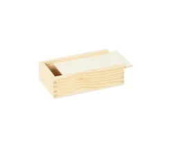 Tout Pour le Jeu Coffret bois S pour jeu de cartes ou accessoires jeux glissière 13 x 6.5 x 3 cm