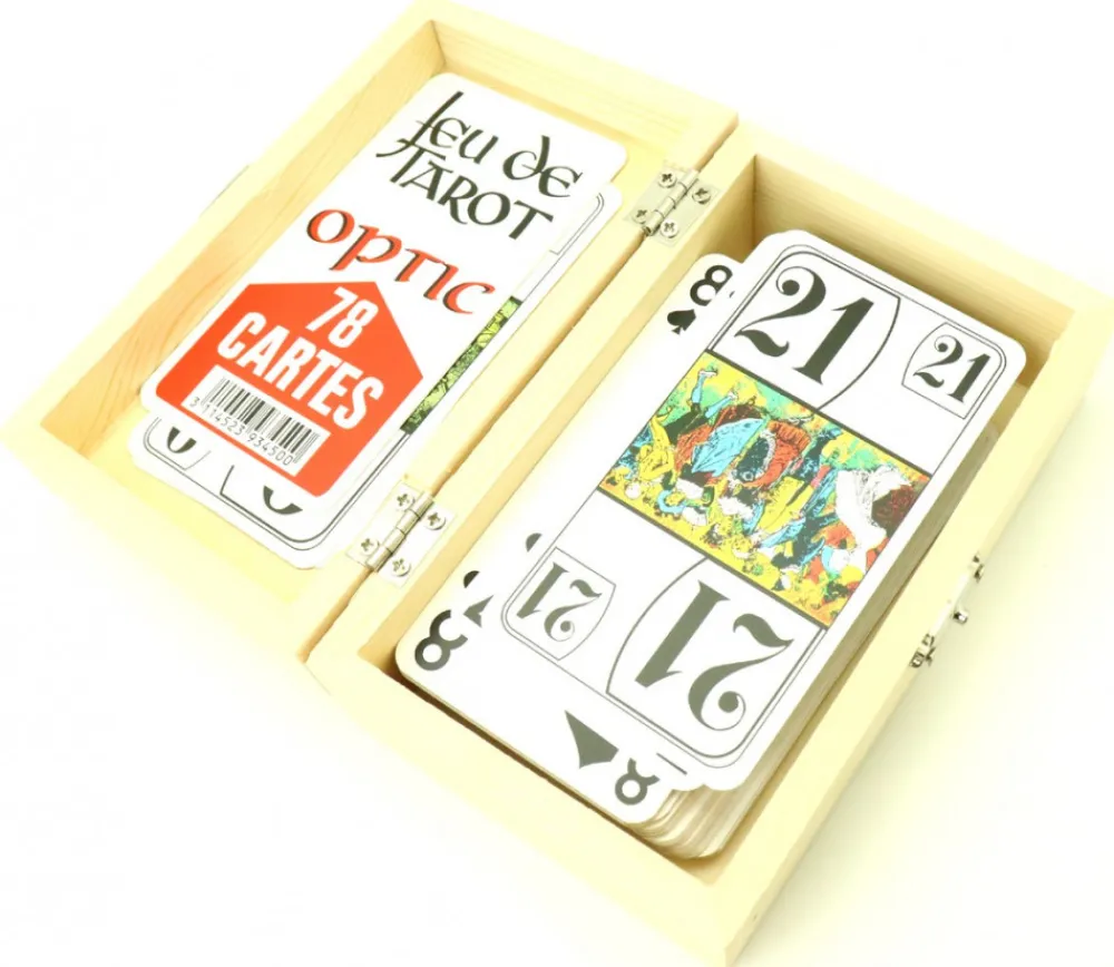 Tout Pour le Jeu Coffret en bois 15 x 9 x 6 cm avec charnières