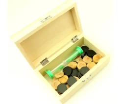 Tout Pour le Jeu Coffret en bois 15 x 9 x 6 cm avec charnières