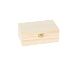 Tout Pour le Jeu Coffret en bois 15 x 9 x 6 cm avec charnières