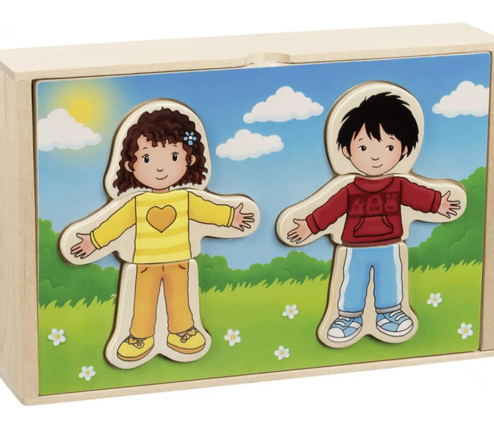 Tout Pour le Jeu Coffret enfants à habiller garçons et filles - Puzzles 36 pièces