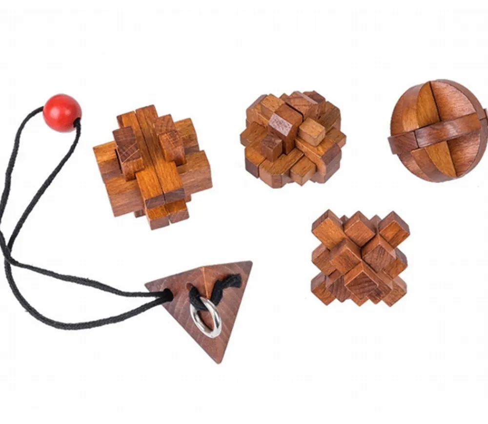 Tout Pour le Jeu Coffret Femmes célèbres - 5 Casse-têtes en bois