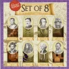 Tout Pour le Jeu Coffret Hommes célèbres - 8 Casse têtes bois et métal