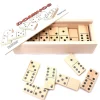 Tout Pour le Jeu Coffret jeu dominos bois standard 6 x 2.8 cm - fabriqué en France