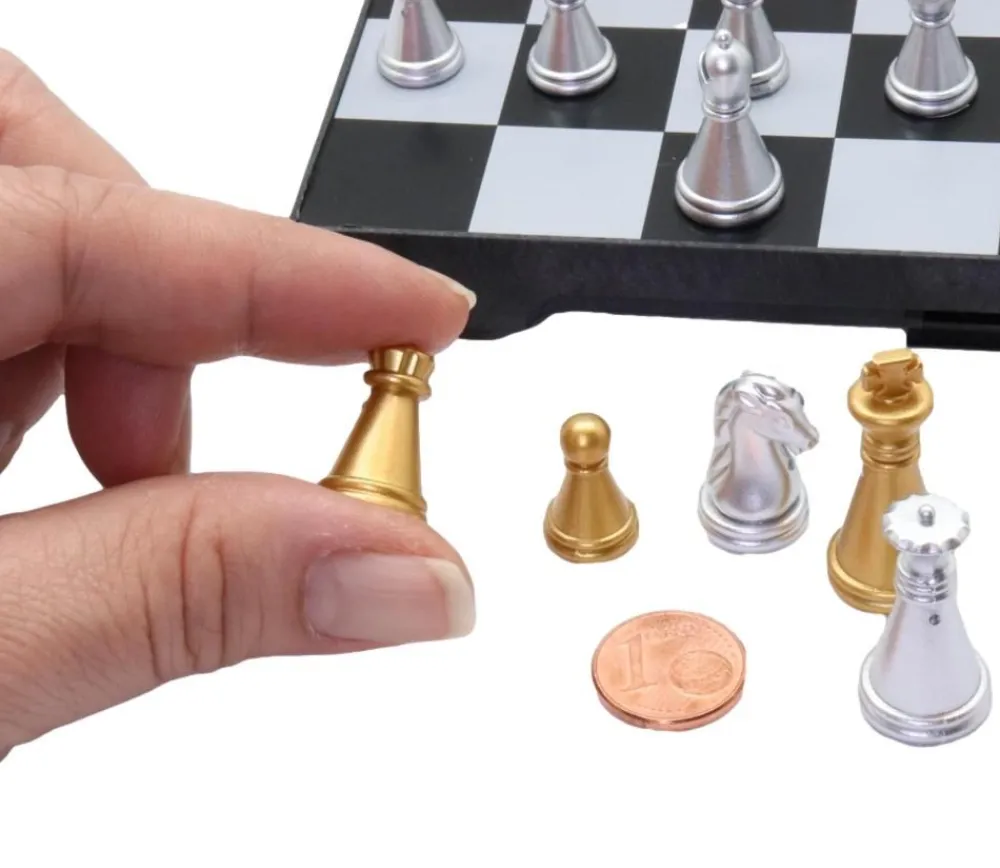 Tout Pour le Jeu Coffret Mini Echecs magnétiques de voyage