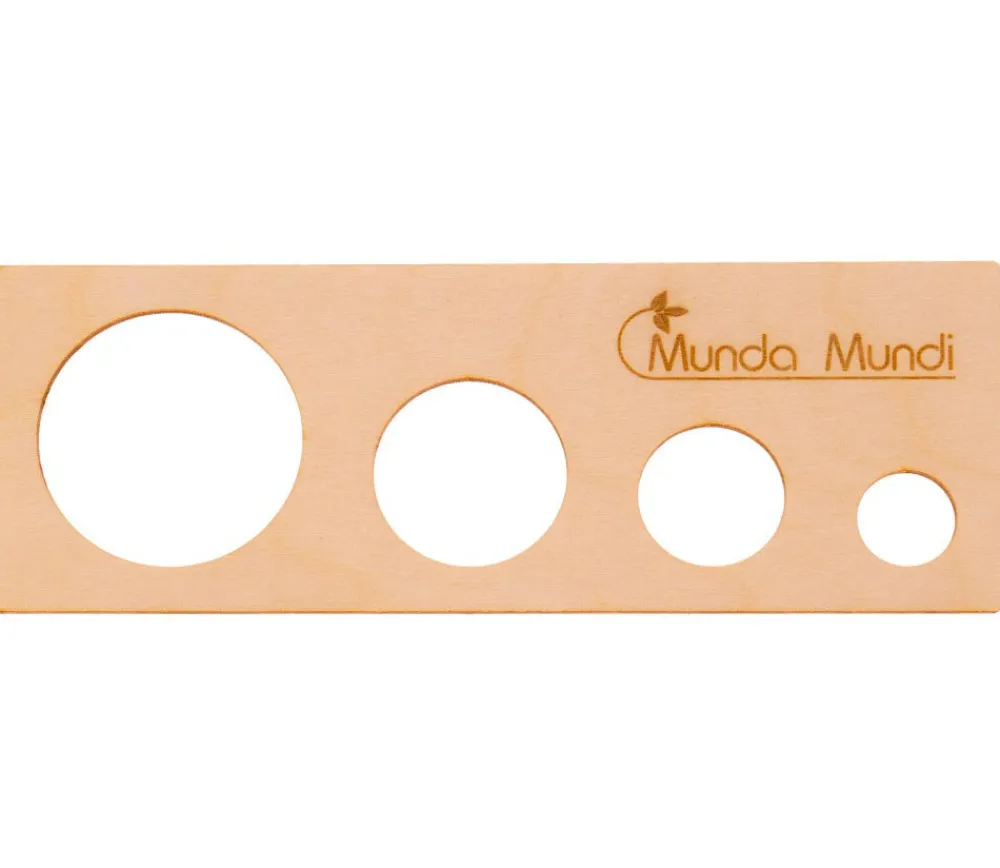 Tout Pour le Jeu Coffret traçage formes géométriques - 8 pochoirs bois