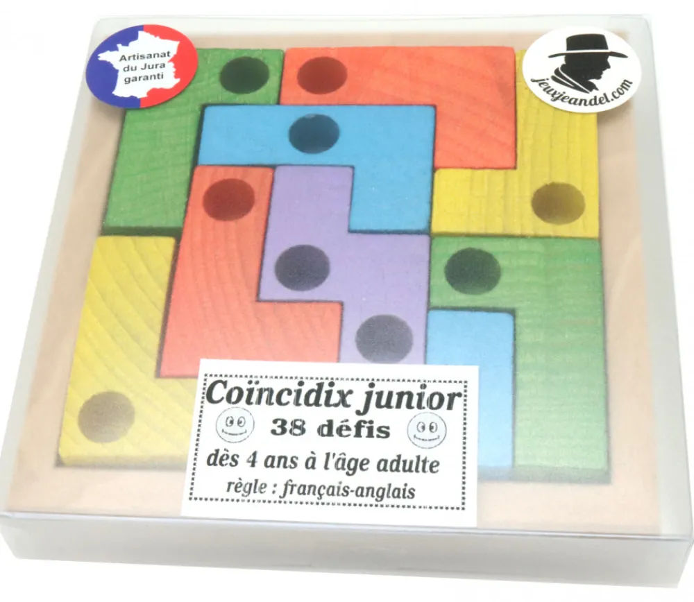 Tout Pour le Jeu Coincidix junior en bois - jeu casse tête évolutif