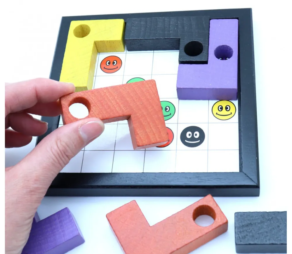 Tout Pour le Jeu Coincidix master en bois - jeu casse tête évolutif