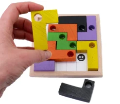 Tout Pour le Jeu Coincidix master en bois - jeu casse tête évolutif