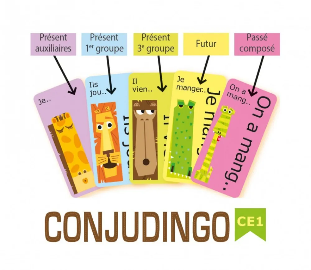 Tout Pour le Jeu Conju Dingo CE1 - jeu des conjugaisons
