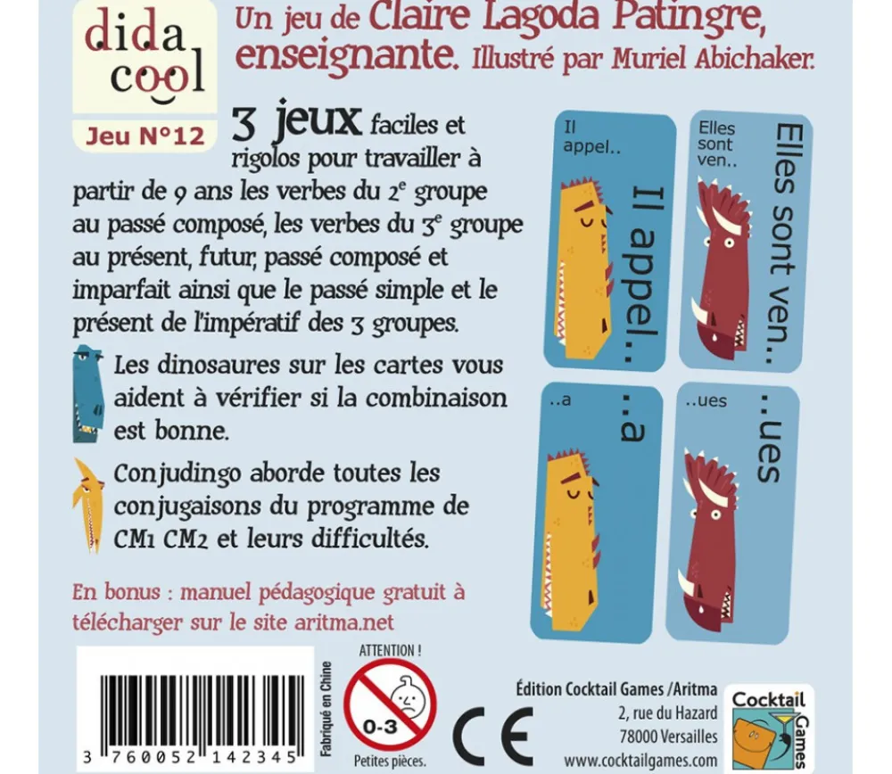 Tout Pour le Jeu Conju Dingo CM1/CM2 - jeu des conjugaisons