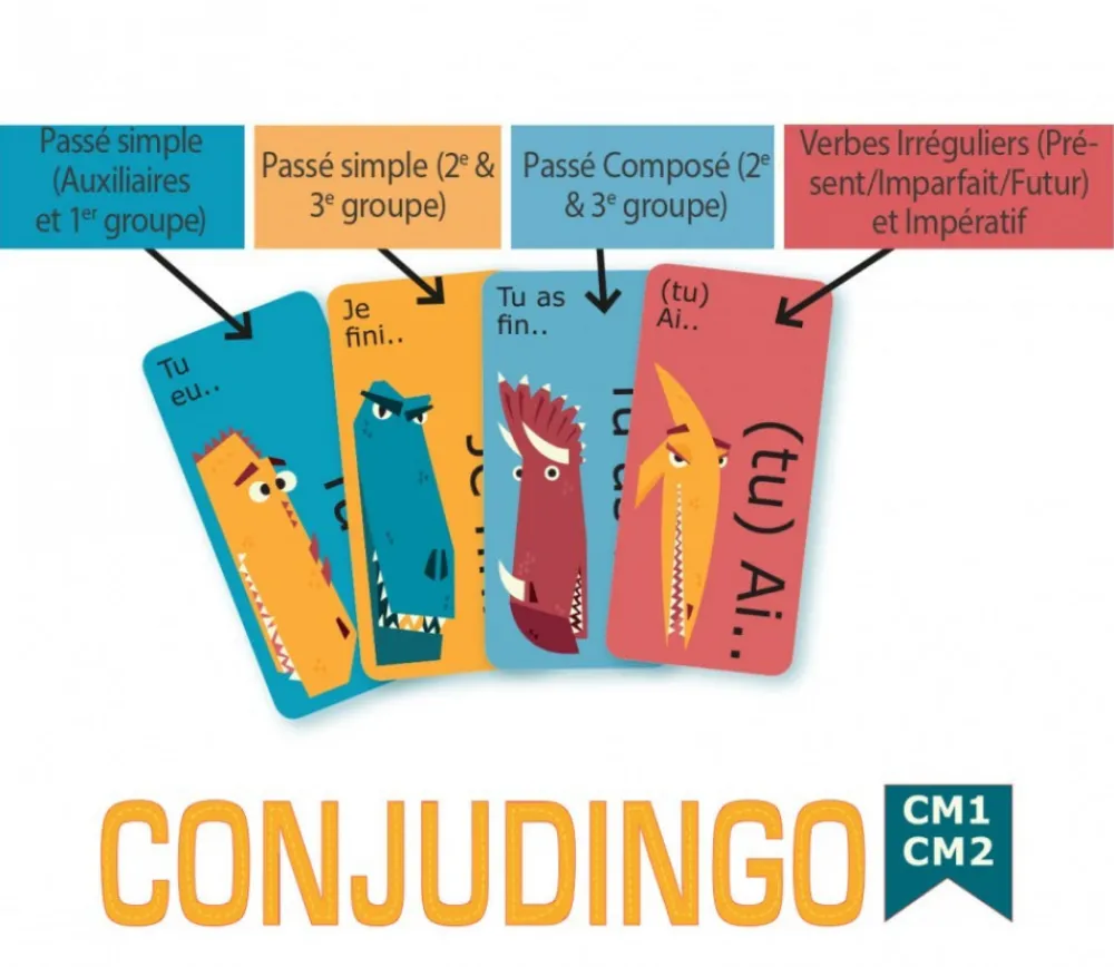 Tout Pour le Jeu Conju Dingo CM1/CM2 - jeu des conjugaisons
