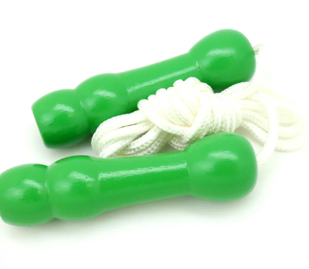 Enfant Tout Pour le Jeu Corde à sauter en bois coloré