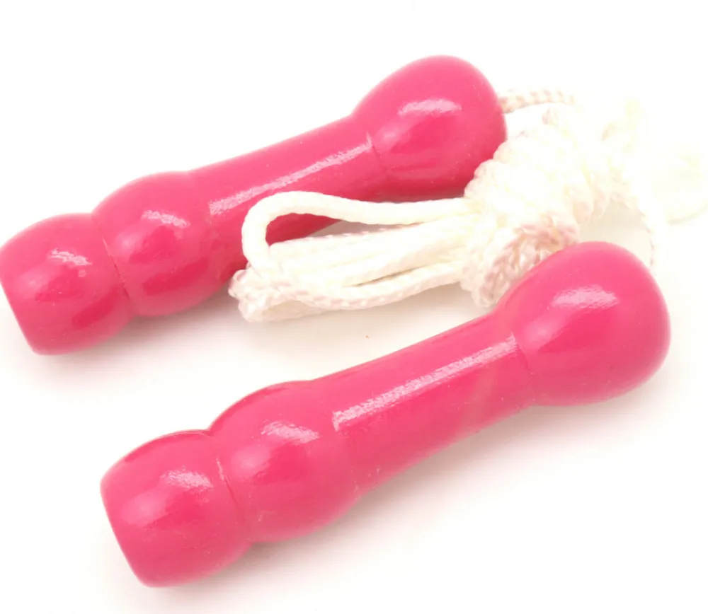 Enfant Tout Pour le Jeu Corde à sauter en bois coloré