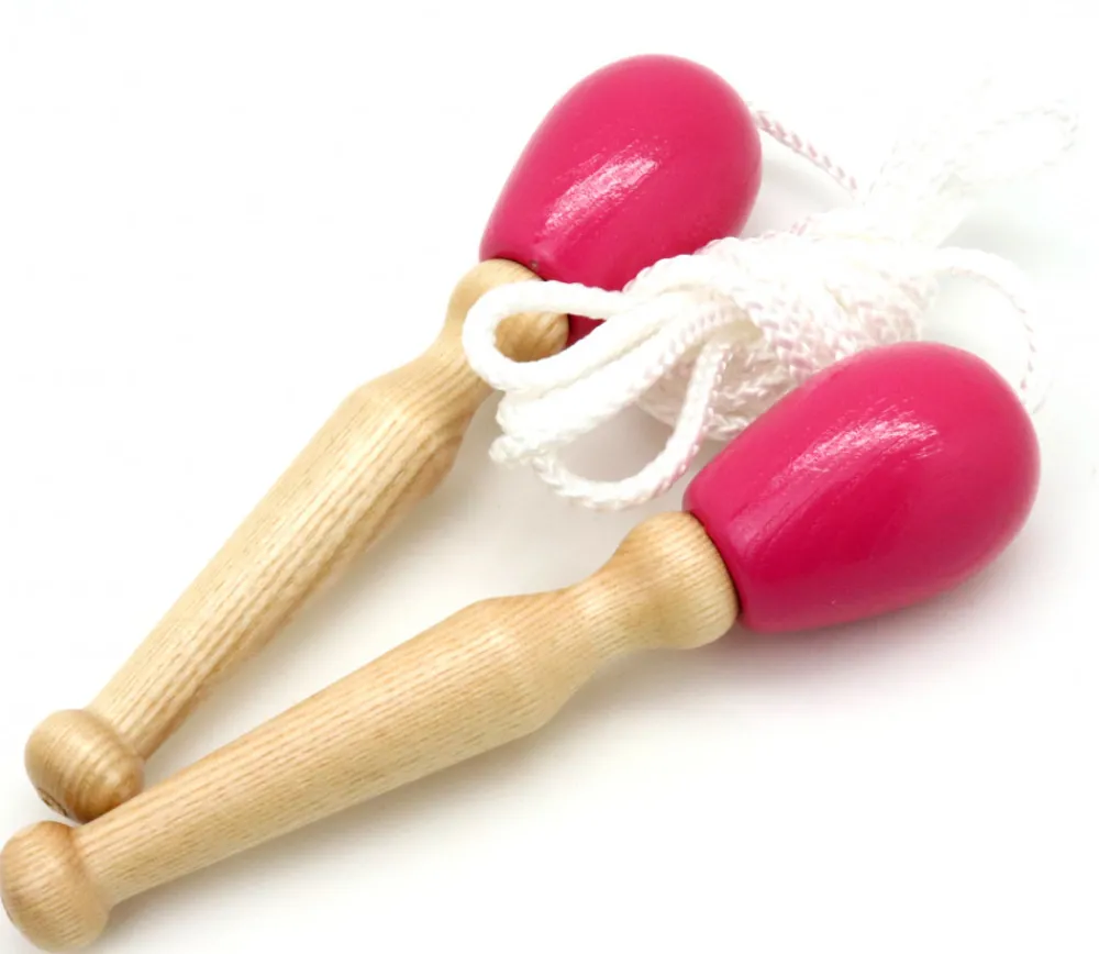 Enfant Tout Pour le Jeu Corde à sauter GM en bois (1 couleur au hasard)