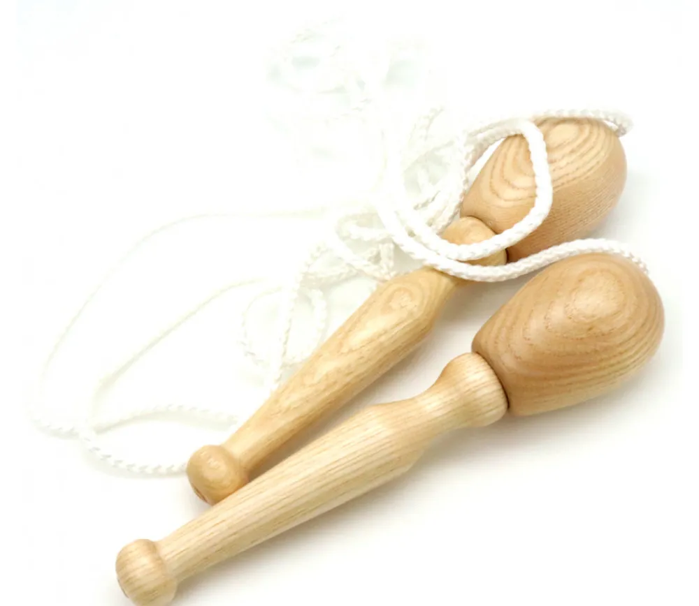 Enfant Tout Pour le Jeu Corde à sauter GM en bois (1 couleur au hasard)