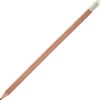 Tout Pour le Jeu Crayon en bois avec embout gomme - 18 cm