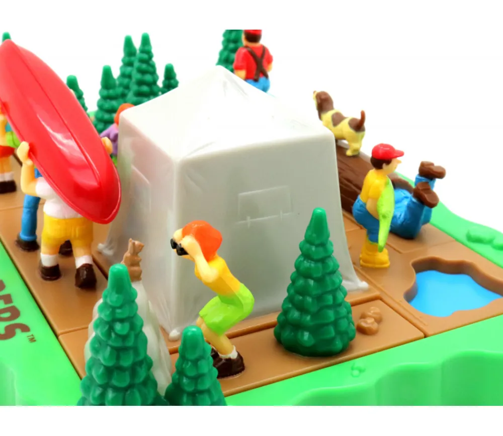 Tout Pour le Jeu Crazy Campers - jeu casse tête évolutif avec pentamino camping