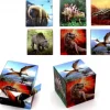 Tout Pour le Jeu Cube 5.7 cm dinosaure jeu de patience 6 faces