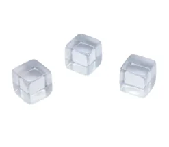 Tout Pour le Jeu Cube 12 mm en plastique translucide transparent