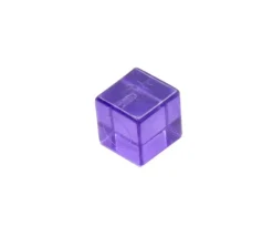 Tout Pour le Jeu Cube 8 mm plastique translucide coloré
