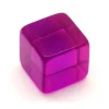Tout Pour le Jeu Cube 12 mm violet plastique translucide coloré