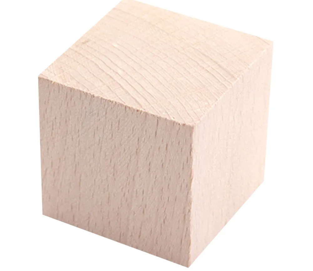 Tout Pour le Jeu Cube en bois 5 cm à l'unité