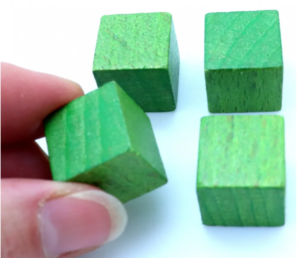 Tout Pour le Jeu Cube en bois 1.6 cm. 16 x 16 x 16 mm pour jeu achat en ligne à l'unité