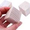 Tout Pour le Jeu Cube en bois 4 cm naturel 40 x 40 x 40 mm à l'unité