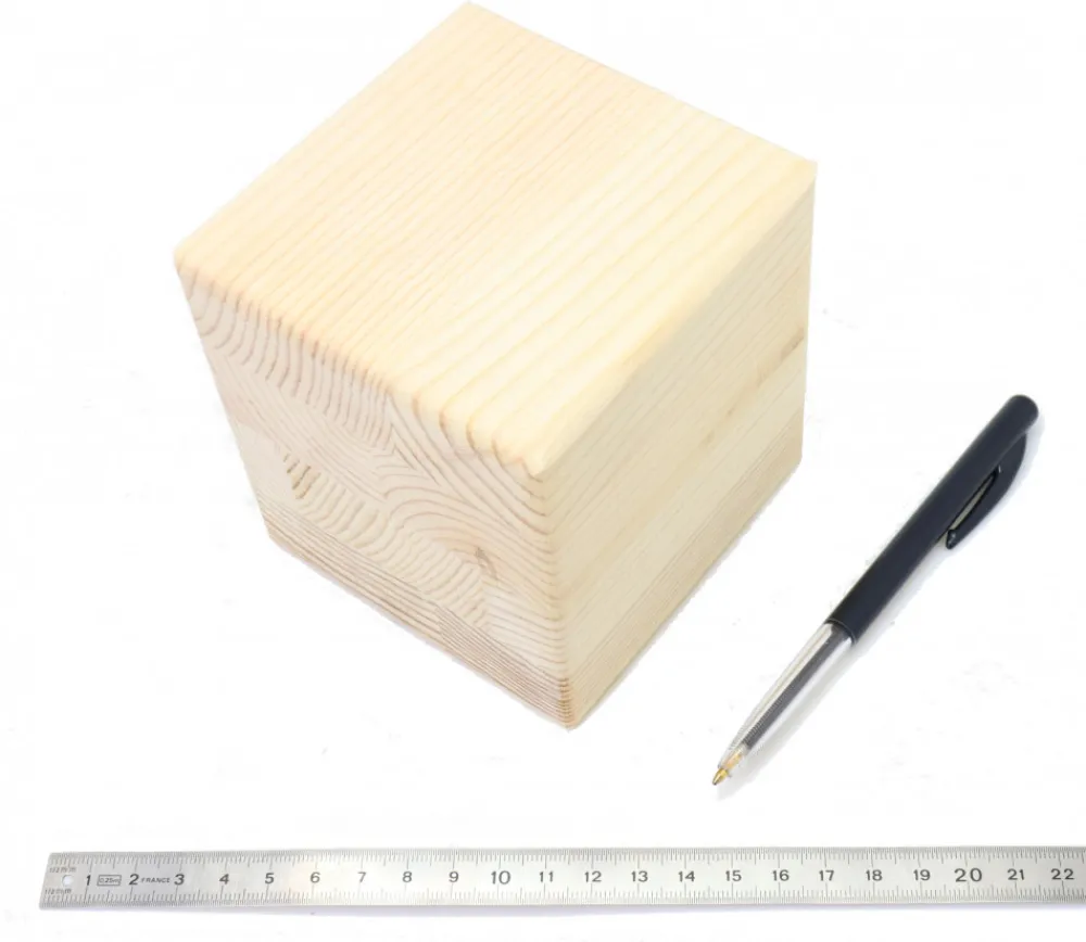 Tout Pour le Jeu Cube en bois de 10 cm