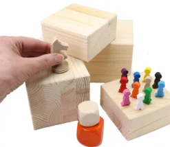Tout Pour le Jeu Cube en bois de 10 cm