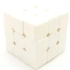 Tout Pour le Jeu Cube magique blanc 5.5 cm à personnaliser jeu de patience 6 faces 3x3x3