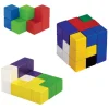 Tout Pour le Jeu Cube SOMA 7 cm composé de cubes 2.3 x 2.3 cm en bois