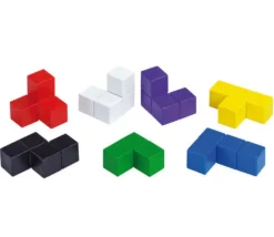 Tout Pour le Jeu Cube SOMA 7 cm composé de cubes 2.3 x 2.3 cm en bois