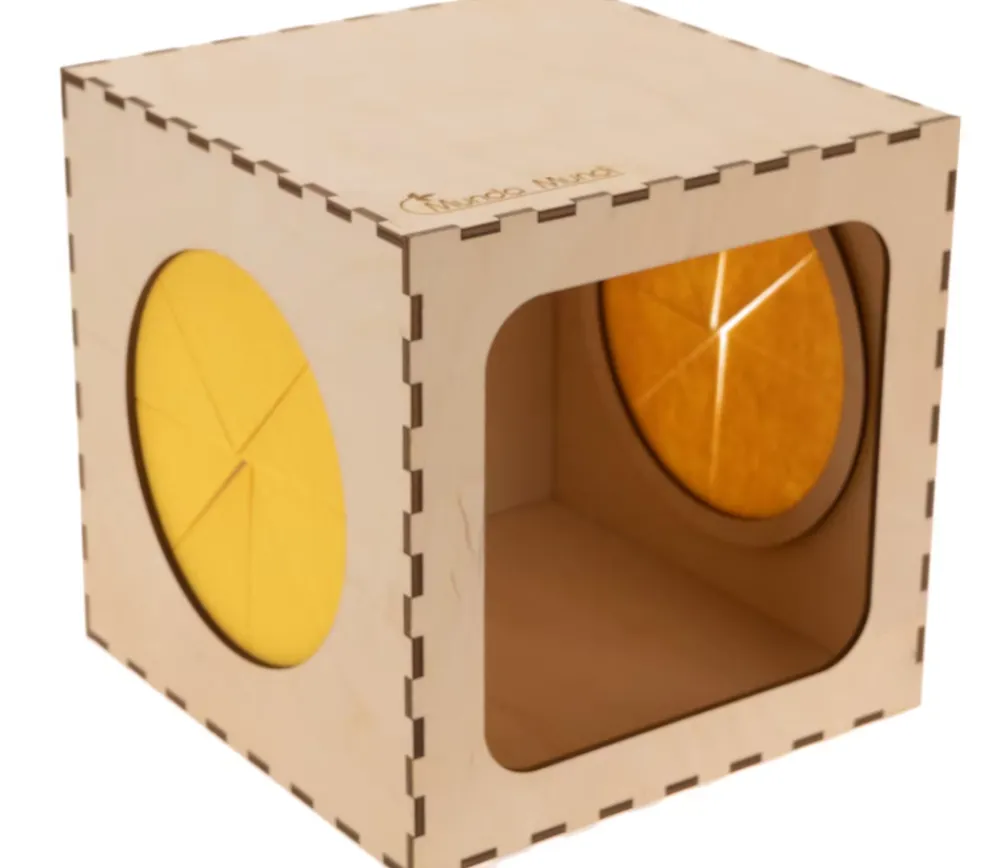 Tout Pour le Jeu Cube tactile mystère - Boite à piocher 20x20 cm