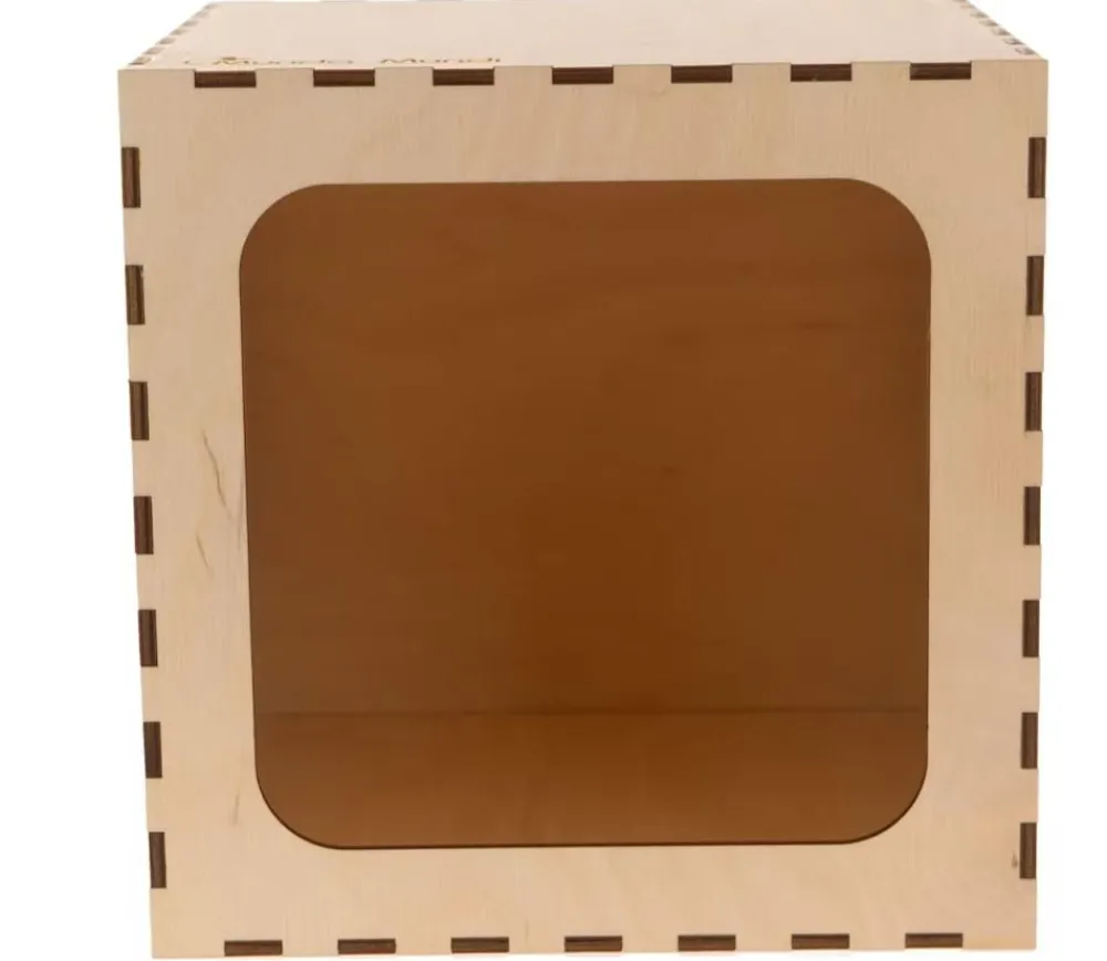 Tout Pour le Jeu Cube tactile mystère - Boite à piocher 20x20 cm