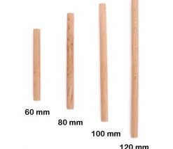 Tout Pour le Jeu Cylindre tourillon 100 x 6 mm tige bois