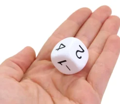 Tout Pour le Jeu Dé -1 -3 -5 2 4 6 pair positif et impair négatif en 22 mm