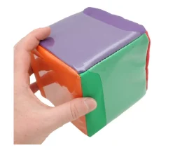 Tout Pour le Jeu Dé 10 cm avec pochettes sur les faces pour personnalisation