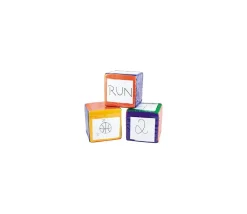 Tout Pour le Jeu Dé 10 cm avec pochettes sur les faces pour personnalisation