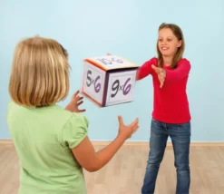 Tout Pour le Jeu Dé 10 cm faces modifiables personnalisable à volonté multicolore