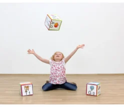 Tout Pour le Jeu Dé 10 cm faces modifiables personnalisable à volonté multicolore