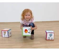 Tout Pour le Jeu Dé 15 cm faces modifiables personnalisable à volonté multicolore