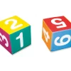Tout Pour le Jeu Dé 30 cm mousse vinyle faces couleurs chiffres 1 à 6 pour jeu XXL