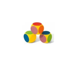Tout Pour le Jeu Dé 6 couleurs de 7 cm en mousse alvéolée