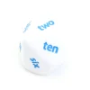 Tout Pour le Jeu Dé 10 faces anglais one to ten
