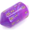 Tout Pour le Jeu Dé 20 faces baril - barrel dice à l'unité (couleur mise au hasard)