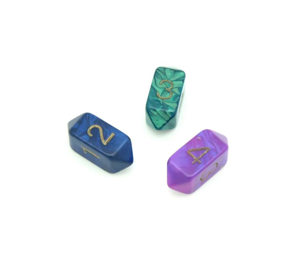 Tout Pour le Jeu Dé 4 faces baril - barrel dice à l'unité (couleur mise au hasard)